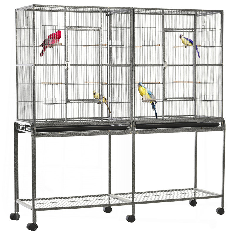 Mangeoire à oiseaux en métal 65 po