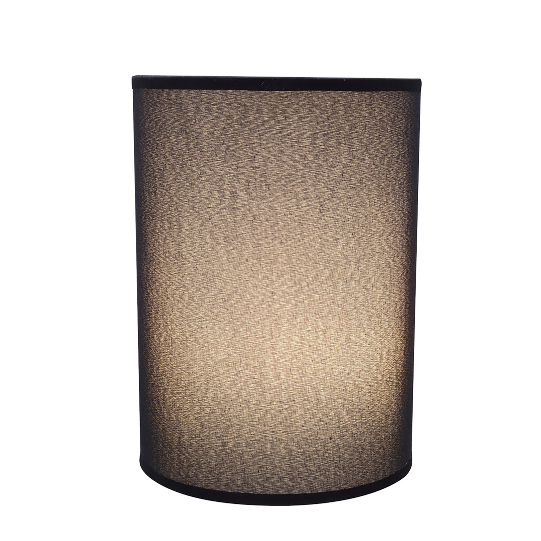 11'' H Tetoron Rayon Fabric Drum Lamp Shade Aspen Creative Corporation