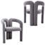 Chaises de salle à manger rembourrées Modern-696607556-696607608