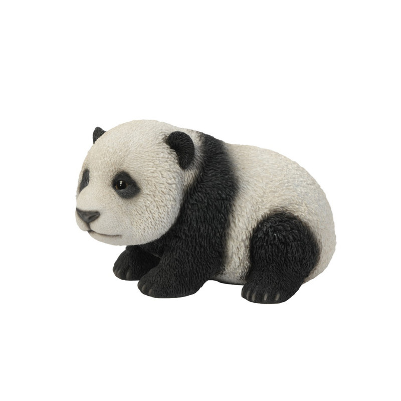 Baby Panda Crawling Statue