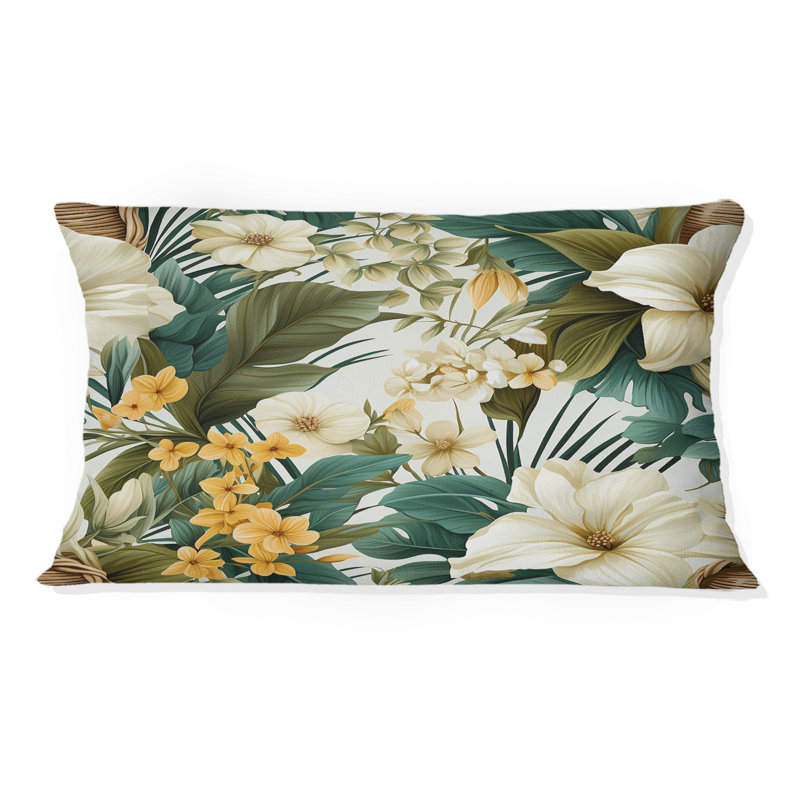 Coussin Boho Botanical Oasis