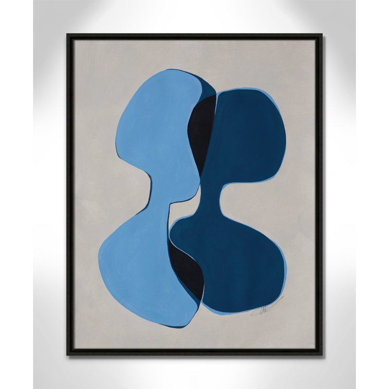 In Unity I by Filippo Ioco For Casa Fine Arts, 29.5" H x 23.5" W x 2" D, Espresso Framed