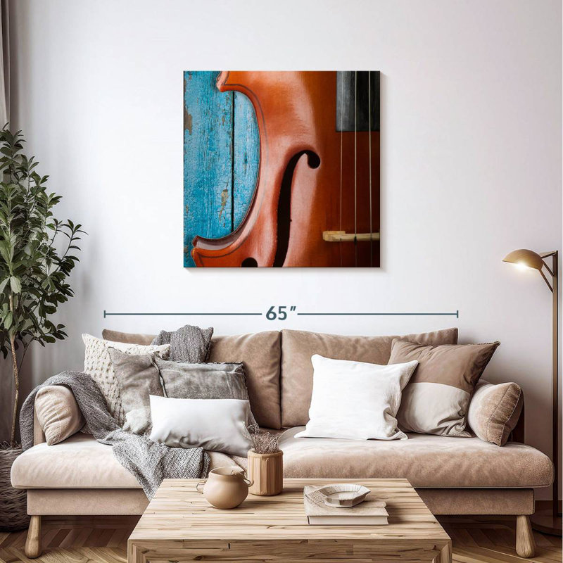 Shiny Cello, 36'' H x 36'' W