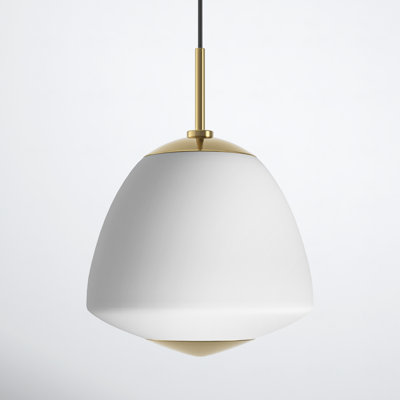 Darby Single Light Glass Dimmable Pendant