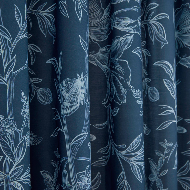 Semi Sheer Curtain Pair
