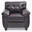 Chaise contemporaine rembourrée en cappuccino-665021319