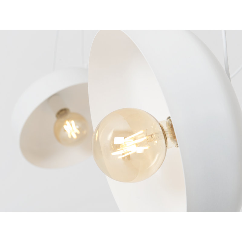 Allan 6 - Light Unique/Statement Pendant, White