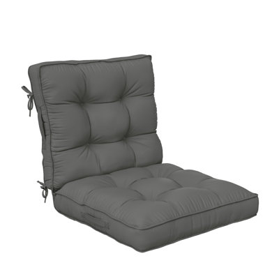 Outdoor Cushions 24X24 Indoor and Outdoor Seat/Back Cushion, Cushions Only（Set of 1）
