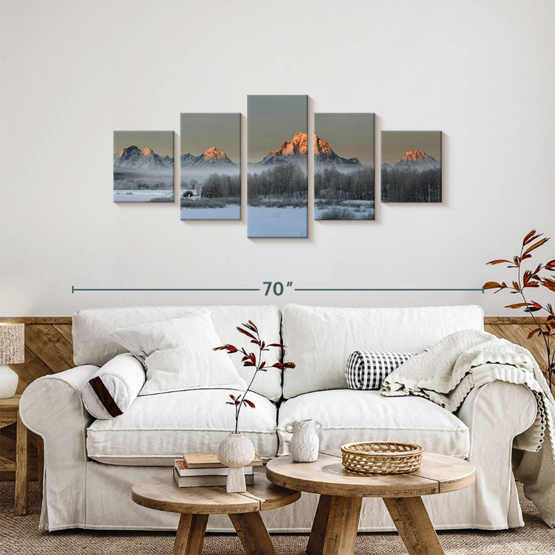 Yellowstone Winter Adventure, H 24 po x l 55 po