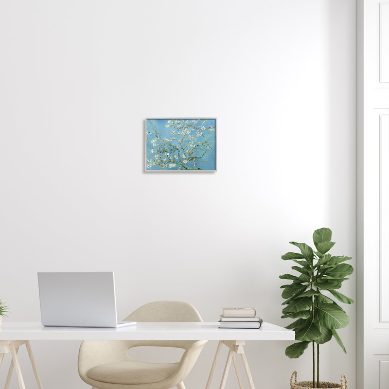 «Almond Blossoms» par Vincent Van Gogh, H 11 po x l 14 po x P 1,5 po, Estampe numérique Farmhouse