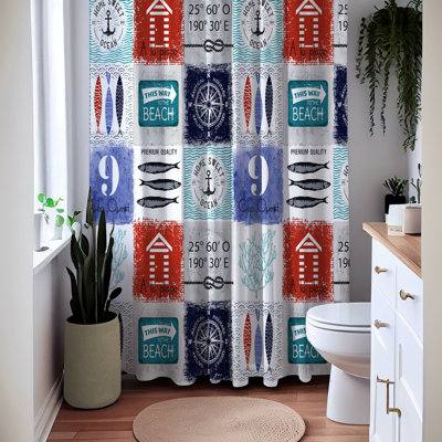Patchwork Shower Curtain