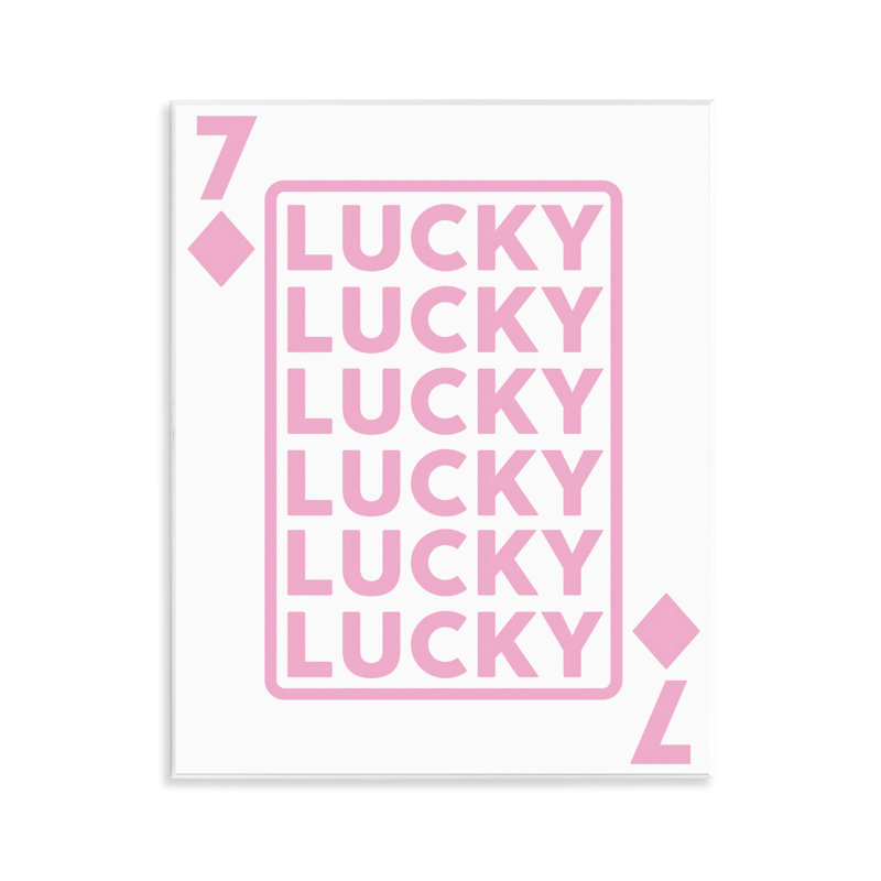 «Lucky Seven of Diamonds» par Angela Nickeas