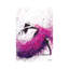 Hot Magenta Dance by Ashvin Harrison - Wrapped Canvas Print-437487992