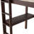 High Loft Bed, Rubber Wood Loft Bed with Safety Guardrail, built-in desk, ladder-1694032425