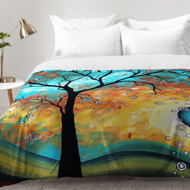 Ensemble d'édredon Aqua Burn, Édredon pour lit simple TG + 1 taie décorative
