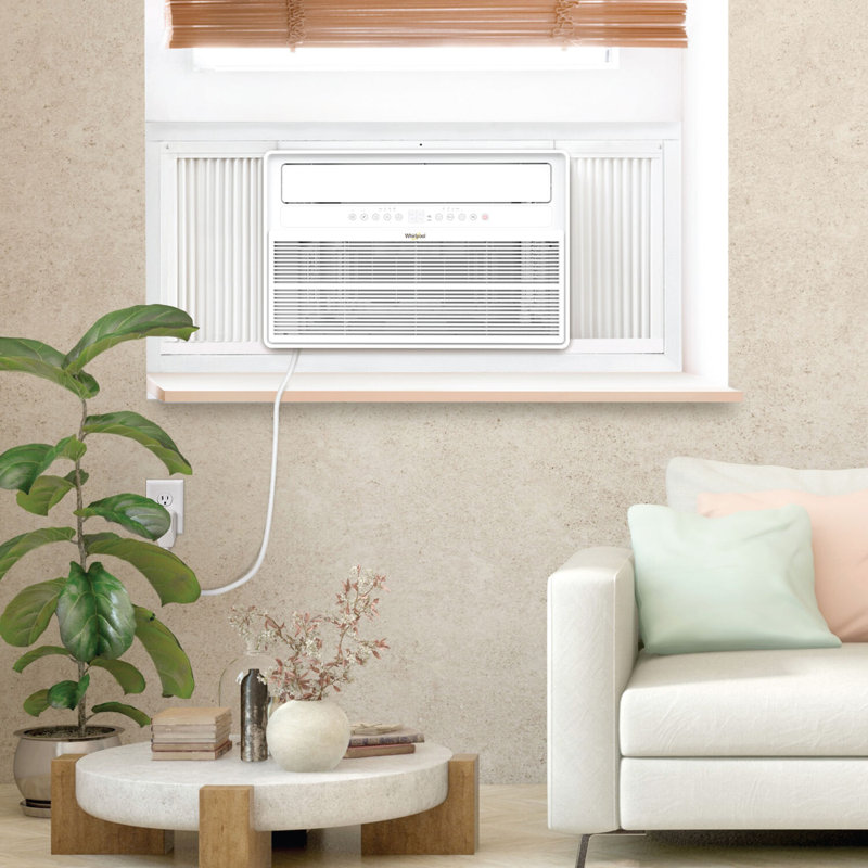 15,000 BTU White Window Inverter Air Conditioner with Remote