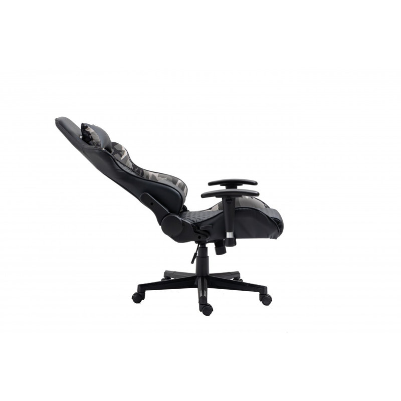 Chaise de bureau, Noir / camouflage