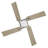 Kyliegh 56'' 4-Blade DC Motor Ceiling Fan with LED Light and Remote-528982589-528982590