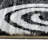 Aliodija Modern Swirl Design Olefin Area Rug-1988832085