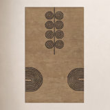 5_Momeni Simba Hand Tufted Wool Contemporary Beige Area Rug 2' X 3'