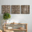 Hainault Barnwood Wonderland IV - ensemble de 3 reproductions sur toiles tendues-766911975