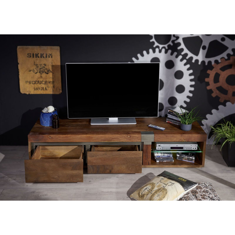 Amsterdam Unfinished TV Stand for TVs up to 78