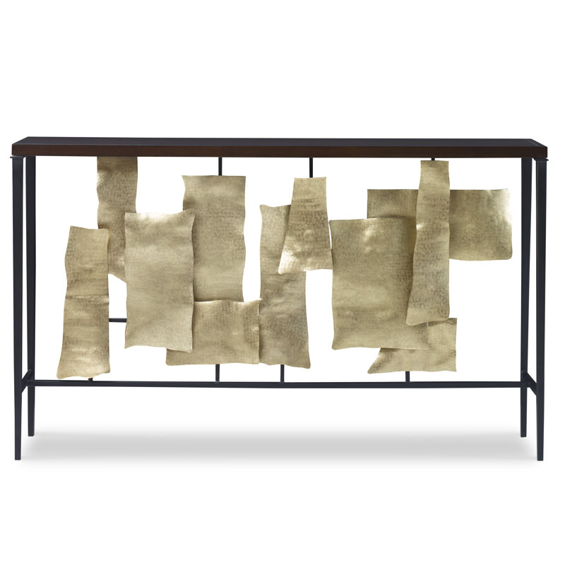 Collage 54'' W Solid Wood Console Table
