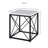 Geddes Marble Top End Table