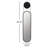 Arso Metal Elongated Mirror