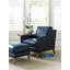 Twin Palms Coconut Grove Leather Ottoman