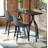 Swivel Upholstered 26"/29" Counter & Bar Stool With Solid Metal Frame and Velvet Back-1125635294-1108902028