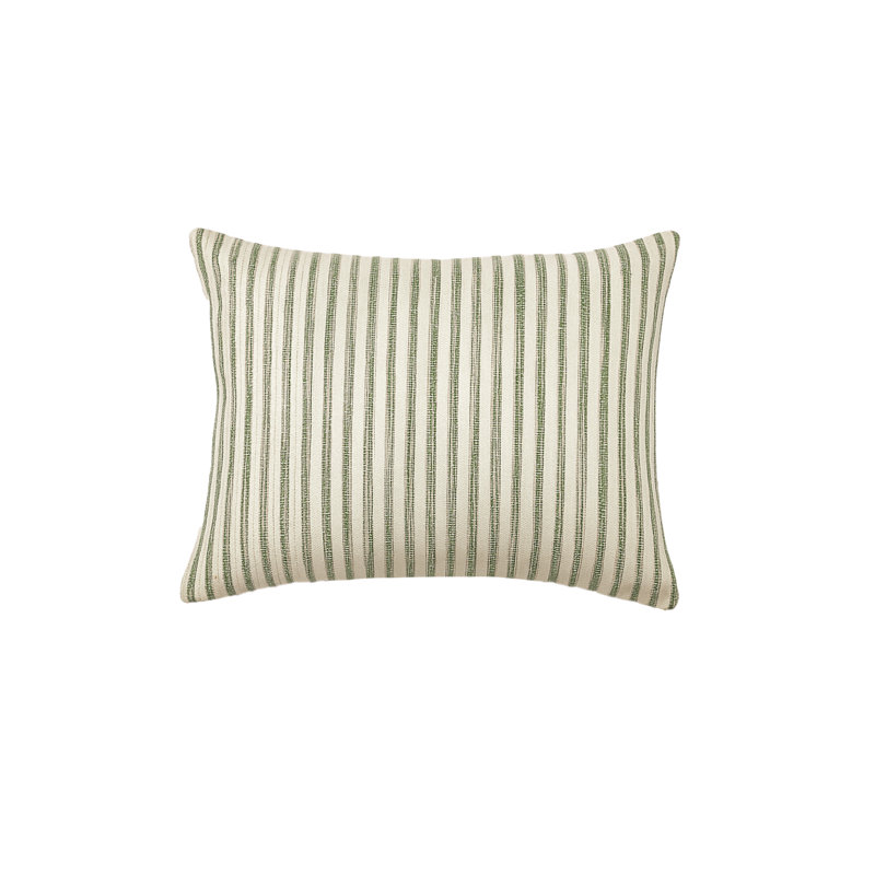 Outdoor Living Throw Pillow, Pure Green, Rectangle 14"H x 20"W, Polyester