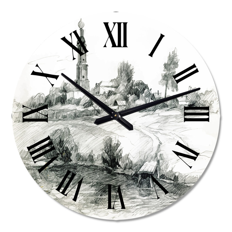 Horloge murale surdimensionnée, Surdimensionné