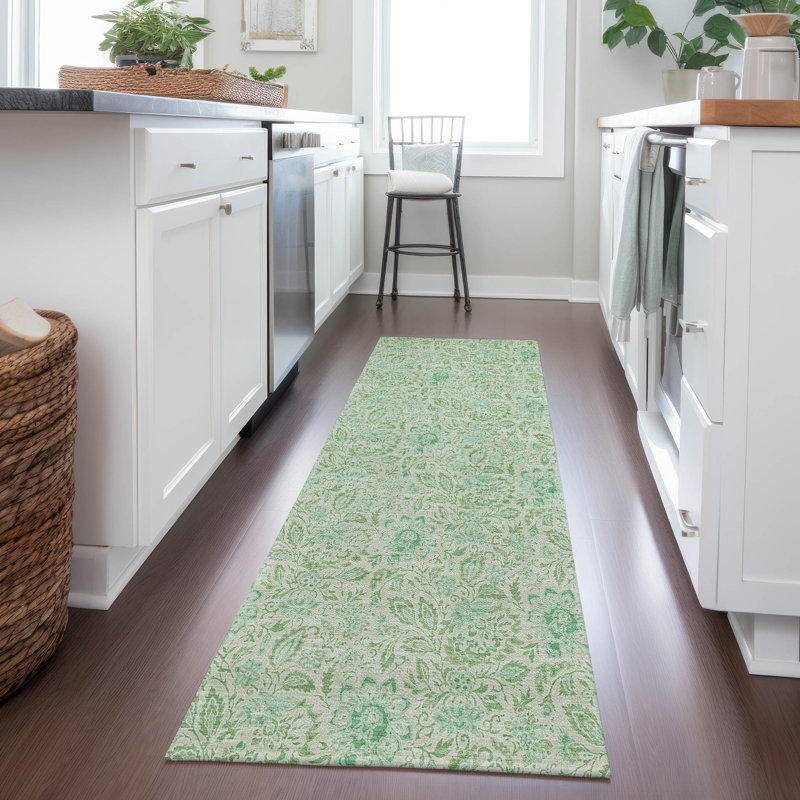 Tapis intérieur / extérieur Ayush, Tapis de couloir 2 pi 3 po x 7 pi 6 po