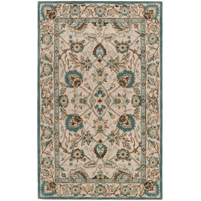 Morriss Hand Tufted Wool Oriental Rug