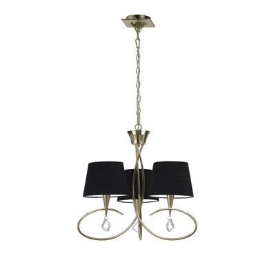 Eurich 3 - Light Shaded Chandelier
