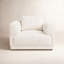 Paulette Swivel Chair-Crypton Nomad Marshmallow