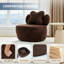 Upholstered Swivel Accent Chair-1468088502