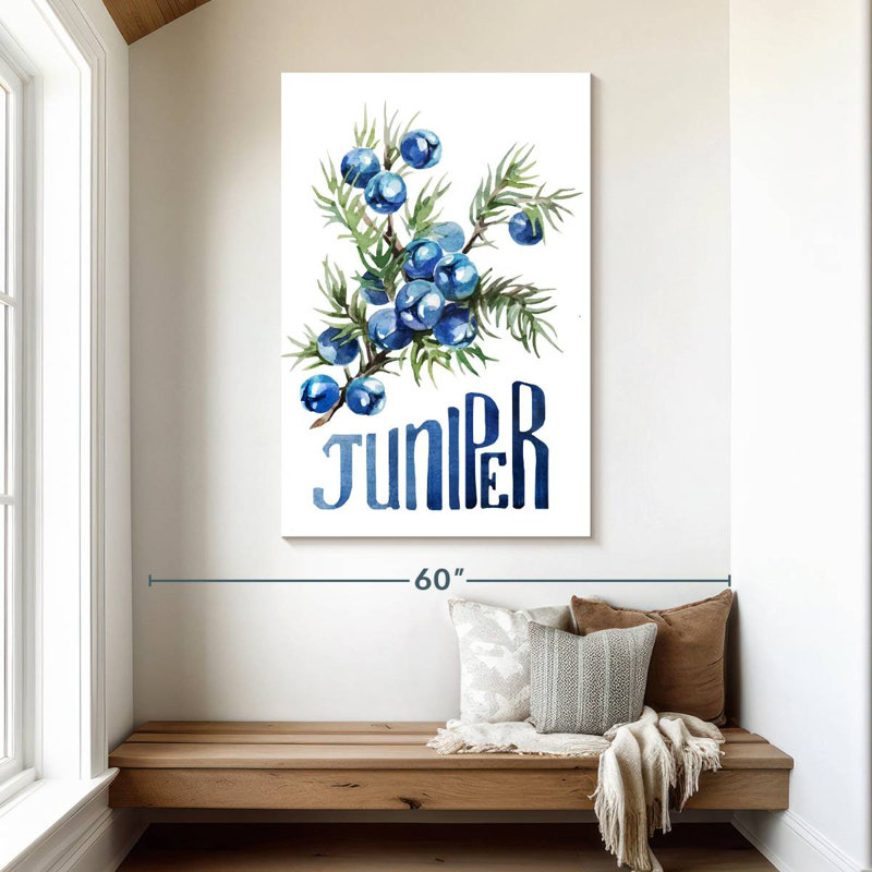 Yarlin Juniper Berries, 48" H x 32" W