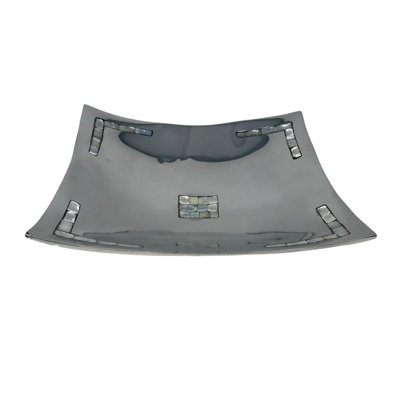 Mother Of Pearl Square Plate