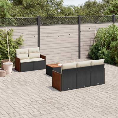 Ensemble de canapé de jardin Vidaxl
