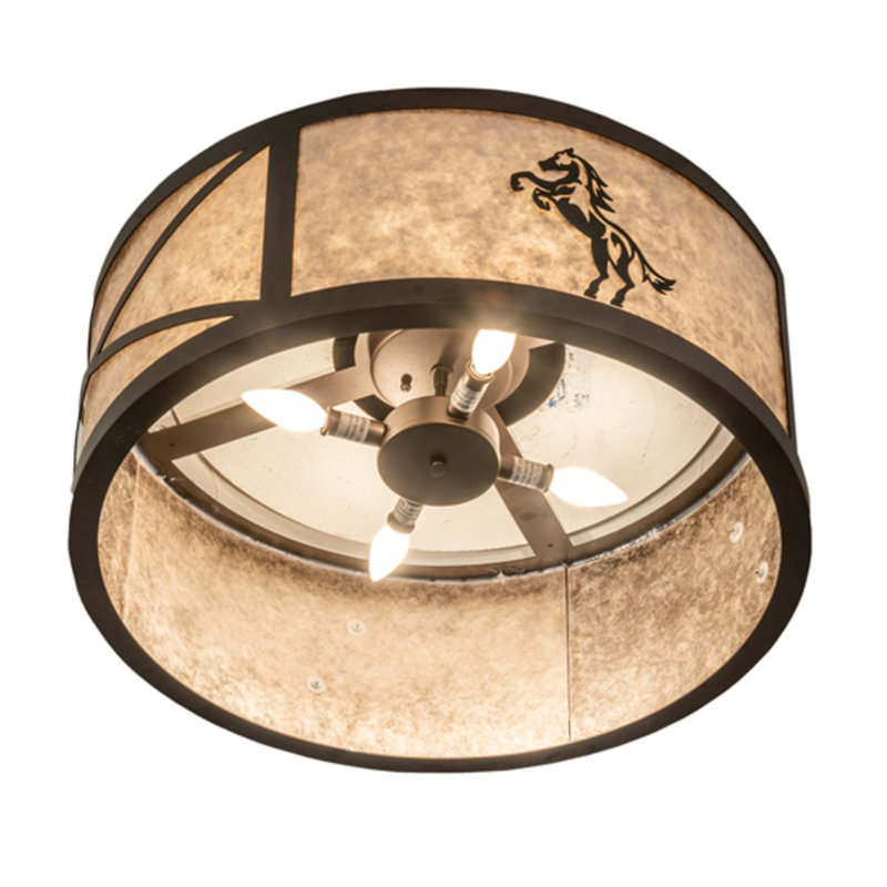 Thanna Acrylic Flush Mount