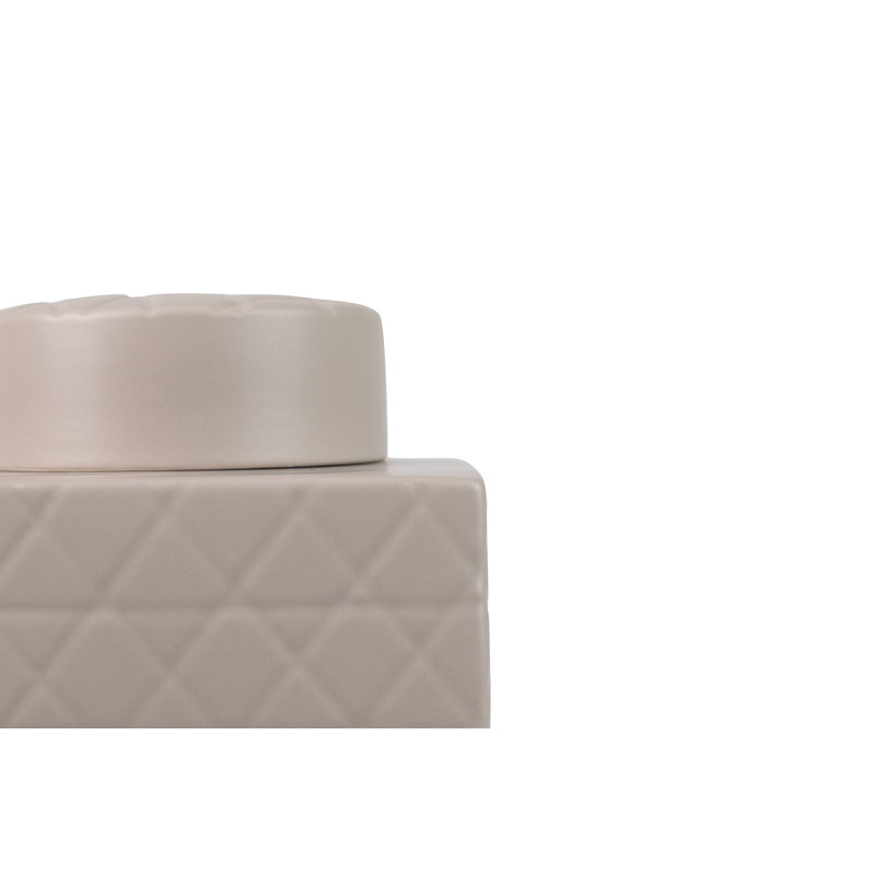 Ceramic Jar 19x19x31 Cm, Grey