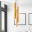 Mini-luminaire suspendu moderne à DEL de 6 po avec petit luminaire suspendu en verre texturé fait à la main pour îlot de cuisine, comptoir de bar, salle à manger et salon-94314911