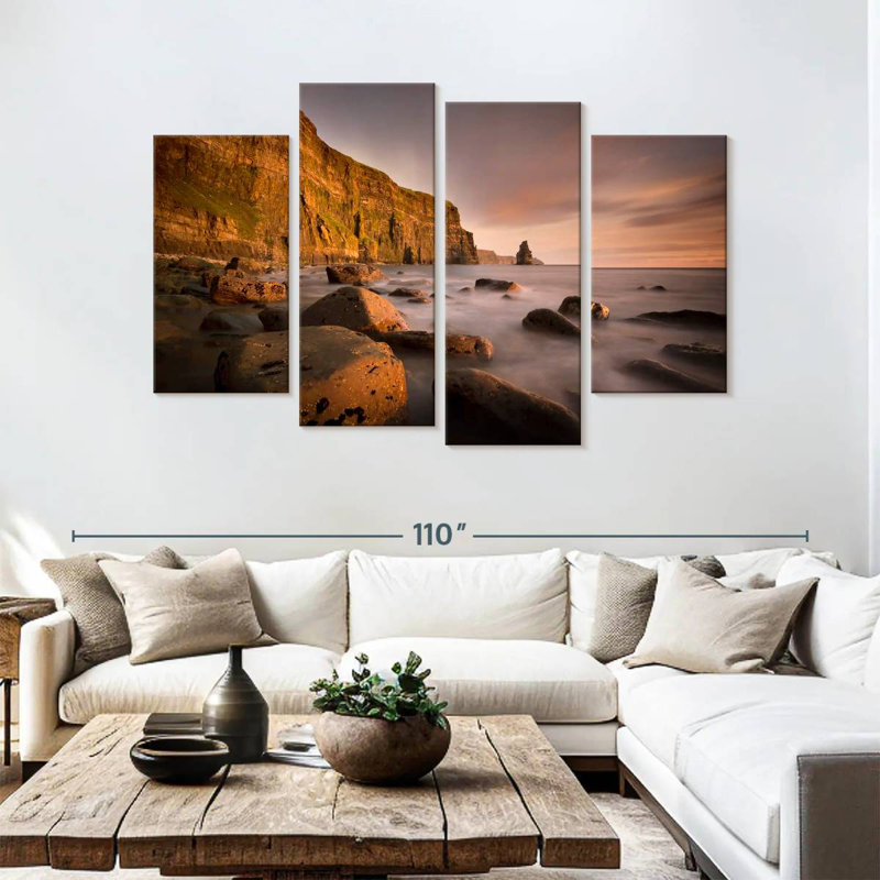 Keesha Misty Moher Cliffs, 54" H x 84" W