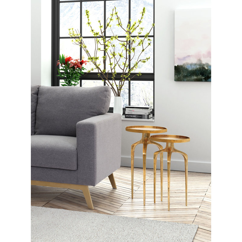 Hickory Tray Top Nesting Tables