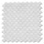 12" x 12" Marble Fish Scale Mosaic Wall & Floor Tile-43779361
