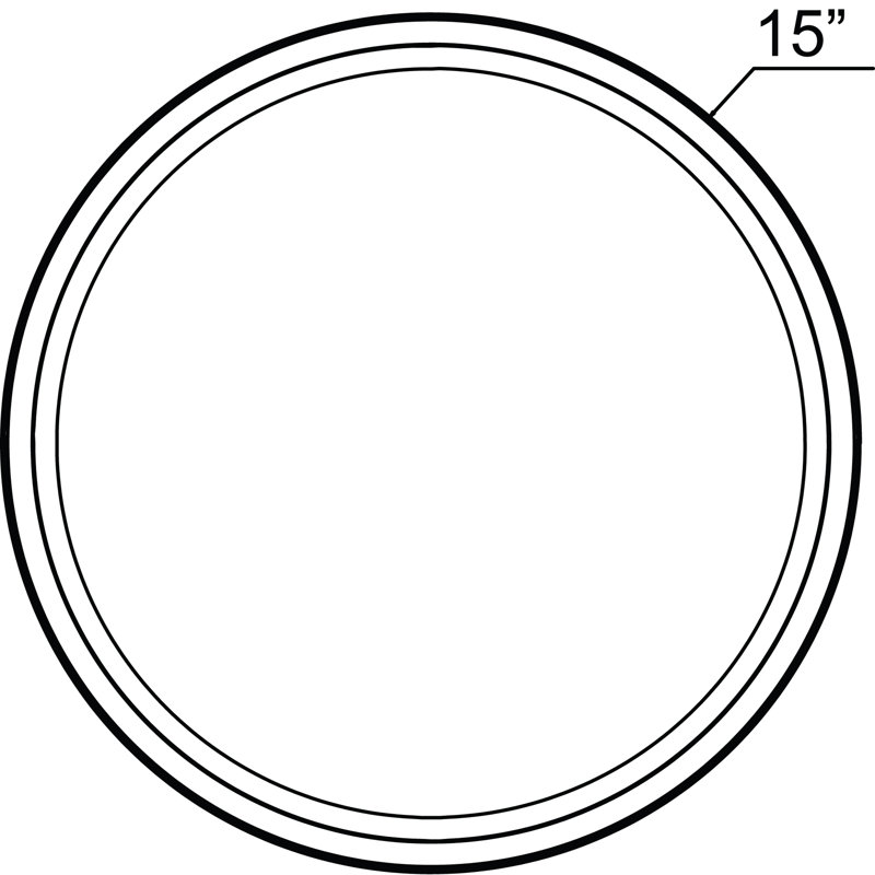 Shavonne Acrylic Flush Mount, Brushed Steel