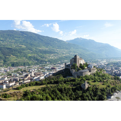 Sion, Switzerland - Wrapped Canvas Print