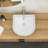 15.69"X13.69" White Ceramic Vessel Bathroom Sink
